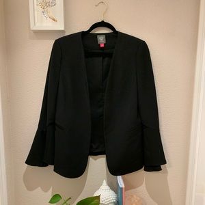 Bell sleeve smart blazer